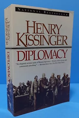 Diplomacy By Henry Kissinger Softcover Signed • $30