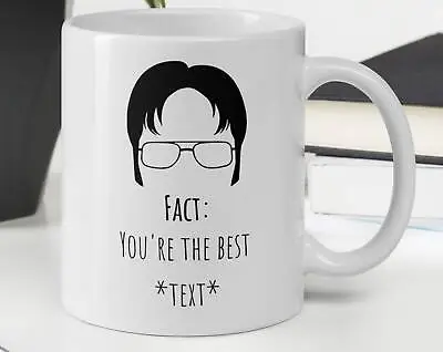 Custom Fact Mug  Dwight Schrute Mug The Office Mug Tv Show Mug The Office Usa • $26.99