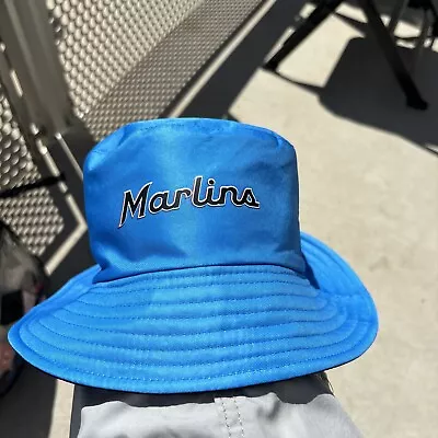 Miami Marlins Reversible Bucket Hat SGA 4/14/24 Ready To Ship • $15
