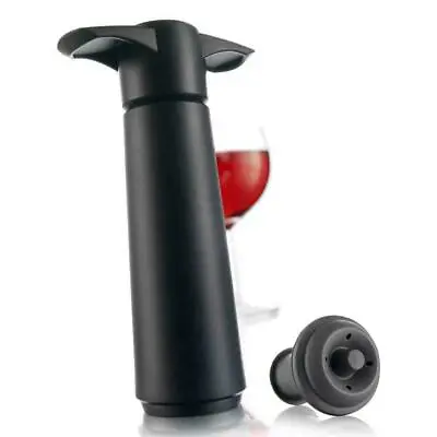 Vacu Vin Weinpumpe Mit Stopfen Wine Saver Pump With 2 Stopper • £22.19