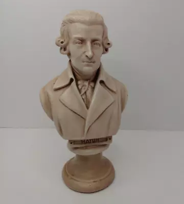 Bust Of Joseph Haydn Composer MARWAL IND. INC. VINTAGE 12-inch Statue Chalkware • $75