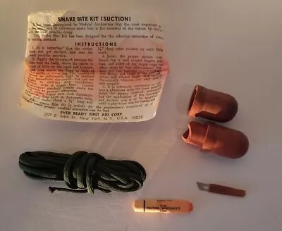 Vintage Snake Bite Kit By Wver Ready First Aid Corp.  • $12.99