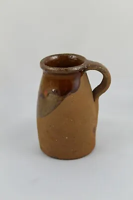 Antique Jug Of Ceramic For Milk Or Nata. Inner Enamel Vintage • $13.49