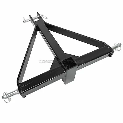 3 Point 2 Receiver Trailer Hitch Category One Tractor Tow Hitch Drawbar Adapter • $39.50
