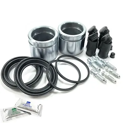 2x Front Caliper Rebuild Kit Piston Fits: Bmw 5 Series E34 E39 M5 Scr0006fx2 • $60.92