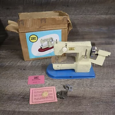 Vintage Antique German Toy Sewing Machine Iron Casige Muller Unknown • $40.61