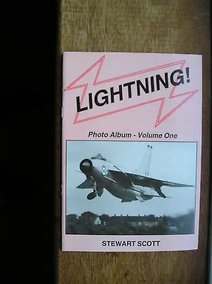 Booklet English Electric BAC Lightning Photo Album Volume One Stewart Scott • £5.50