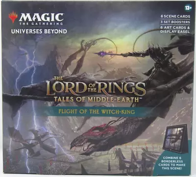 Magic The Gathering Tales Of Middle Earth Flight Of The Witch-King Scene Box • $34.99