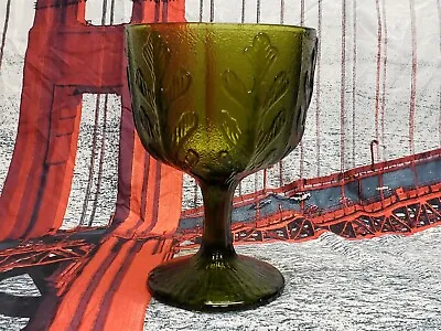 Unholy Glass Grail Unnaturally Green With Sacred Oak Leaves vintage Must Have • $599.99