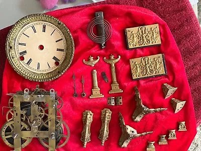 Antique Vintage Mantle Clock Parts • $9.99