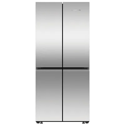 Fisher & Paykel 498L Quad Door Refrigerator Freezer Stainless Steel RF500QNX1 • $1825