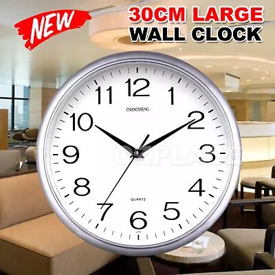 $13.45 • Buy Wall Clock Quartz Round Square Wall Clock Silent Non-Ticking Battery Operated