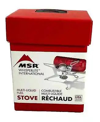 NEW! MSR Whisterlite International Multi-Liquid Fuel Stove Backpacking 33-935-1 • $129.95