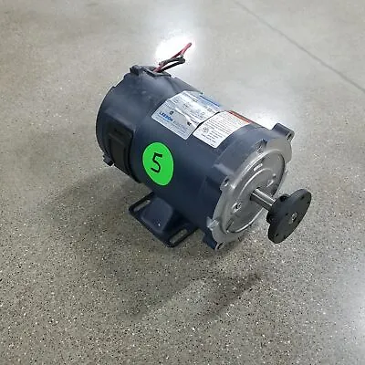 Leeson 108046.00 Dc Permanent Magnet Motor 1800 RPM 12V 27A 1/3 Hp. - USED • $199.99