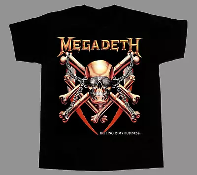 Megadeth Killing Is My Business Album T Shirt Men Size S To 4XL EG1111 • $23.99