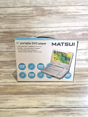 Matsui Portable DVD Player 8  PL800 Boxed • £24.99