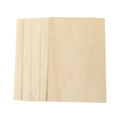 Unfinished Wooden Sheets Chip Board Thin Wood Wood Veneer Blank Wood • £12.72