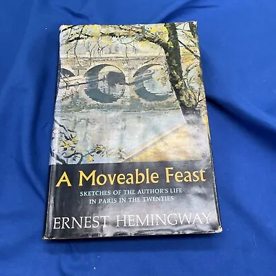 A Moveable Feast 1964 Ernest Hemingway Hardcover Rare Classic Novel American BCE • $49.99