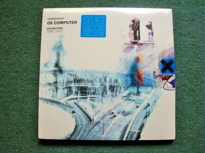 RADIOHEAD-OK COMPUTER  TRIPLE BLUE VINYL LP SET-Oknotok 1997-2017- OOP  & SEALED • £206.28