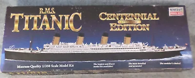 Minicraft  RMS Titanic 1/350 Scale Centennial Edition Ship Model Kit Open Box • $85