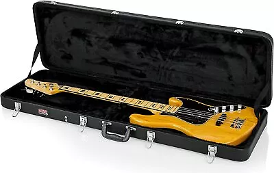Hard Shell Wood Case For Electric Bass Guitars; Fits Fender Precision/Jazz Bass • $119.99