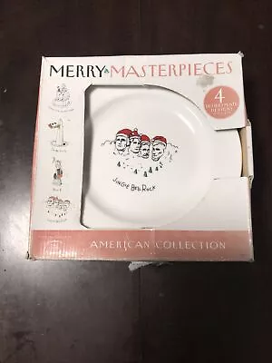 Merry Masterpieces Plates American Collection First Edition Fine Porcelain 1999 • $15