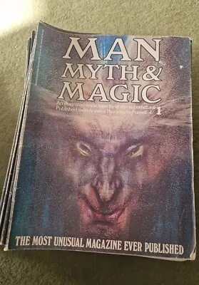 Man Myth And Magic Encyclopedia Volumes 1 - 112 Published By Purnell 1970 • £799