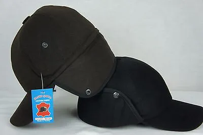 BROWN Or BLACK Cashmere Like AVIATOR TRAPPER HUNTING ELMER FUDD HAT M-3XL NWT • $15.20