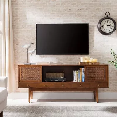 Mid Century Modern TV Stand Entertainment Center Console Media Cabinet Wood 70  • $649.99