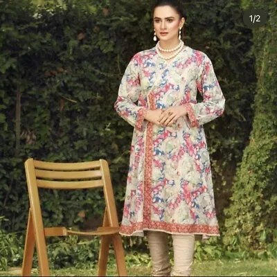 Original Pakistani Brand Lawn Angrakha  Shirt • £16.99
