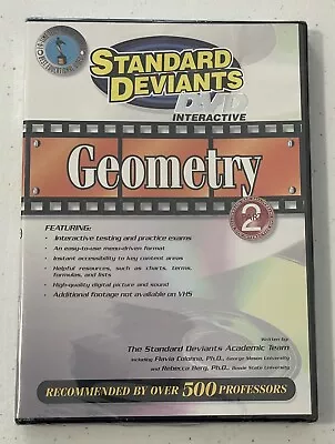 The Standard Deviants - Geometry Part 2 [Region 1] - DVD - New Sealed • $9.59