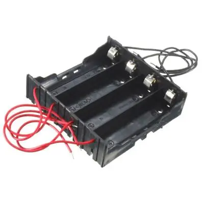 18650 Li Battery Holder Box W/ 8 Parallel Wires For Power Bank Charger • £5.99