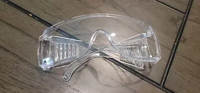 Clear Vented Safety Goggles Glasses For Work Lab Outdoor Eye Protection (1 Pair) • $5.50