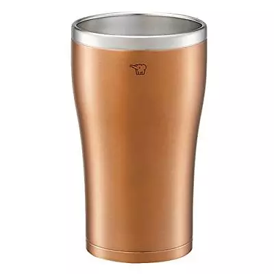 ZOJIRUSHI Modeled Stainless Steel Tumbler Mug True Vacuum Double Ins 450ml • £40.84