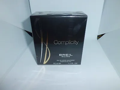 £59.98 • Buy Breil Milano Complicity Man Eau De Toilette Ml 50 Spray New Sealed 