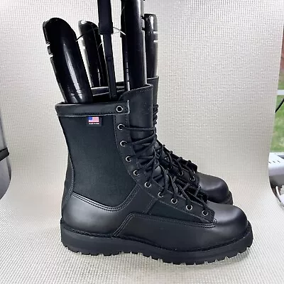 Danner Acadia 8 Combat Gore-Tex Boots Mens Size 10.5 Black Leather Lace Up 21210 • $209