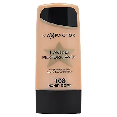 Max Factor Lasting Performance Foundation - #108 Honey Beige • $12.50