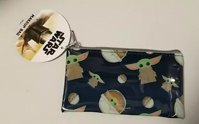 New Disney Baby Yoda Make Up Or Coin Bag • $9.50