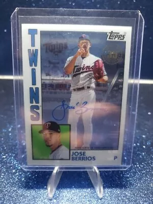 2019 Topps Clearly Authentic 1984 Design Jose Berrios Auto #TBA-JB 🔥 🔥 🔥  • $14.36