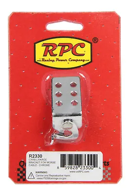 Racing Power R2330 Throttle Cable Bracket Steel Morse Cable • $15.36