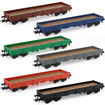 3 Units Evemodel Trains C8764 HO Scale 1:87 40' Low-side Car Model Wagon Painted • $111.09