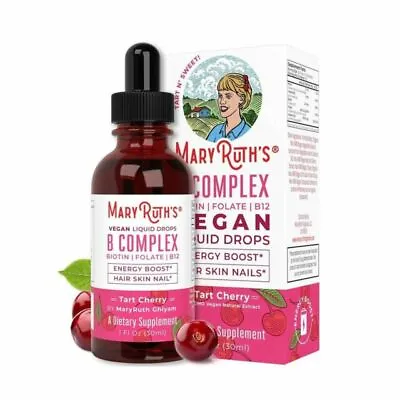 MaryRuth’s Organics B Complex Liquid Drops - 1 Fl Oz Ex. 01/2025 • $24