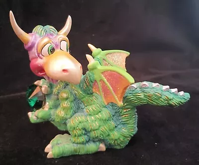 Franklin Mint Mood Dragon- Guilty- Limited Edition Jeweled Fantasy Dragon • $8.99