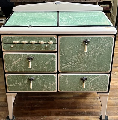 $425 • Buy Vintage Detroit Vapor Stove Co. White Star Gas Stove Model 1833 R 2