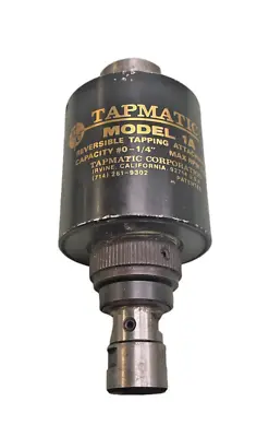 Used Tapmatic Model 1A  - # 0-1/4  Reversible Tapping Head Attachment • £170.30