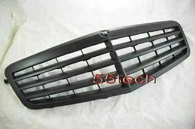 10~13 W212 Mercedes Benz E Class E350 E550 Grill Grille Matte Black Stock Look • $175