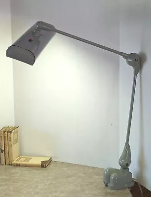 Vintage Art Specialty Co. FLEXO Clamp Floating Arm Articulating Drafting Lamp  • $99.99