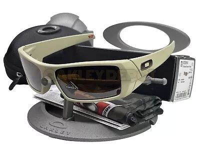 ✅🕶️ Oakley Gascan Si 009014 Desert Tan/prizm Tungsten Sunglasses • $169