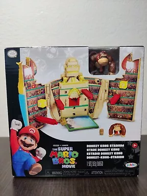 The Super Mario Bros Movie Donkey Kong Stadium Playset NEW • $14.79