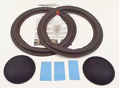 Jensen Model 4 LS-4 LS-4b  10  Woofer Foam Speaker Kit W/ Shims & Dust Caps! • $26.95